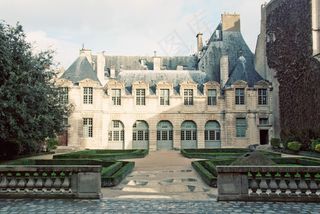 生活，美女，场景，城堡，大厦，房子，法国