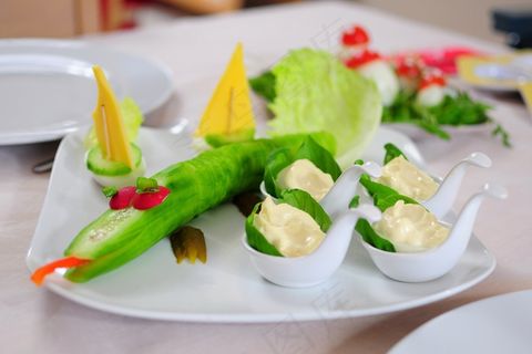 吃，早餐，食物，菜，为孩子们的菜