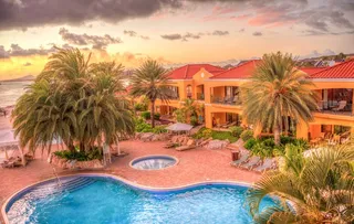 度假村，库拉索岛，加勒比海，假期，热带，旅行