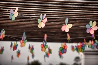 装饰，彩带，派对，颜色，横幅