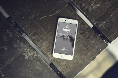 Iphone，木材，智能手机，电话，移动，技术