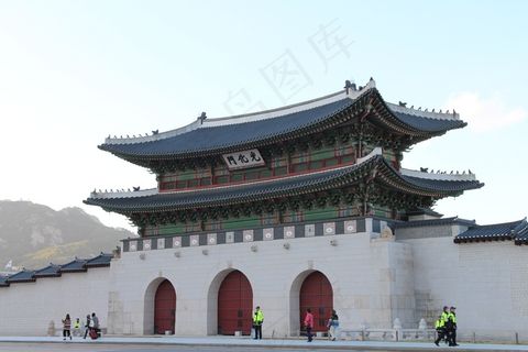 韩国，首尔，光化门，景福宫