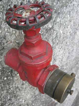 水嘴，菲律宾，红色，水嘴，水，金属