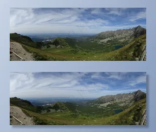 塔特拉，波兰，山，景观