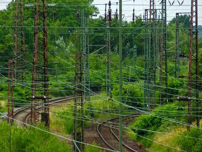悬链线，电力电缆，室外电缆，Elektrik，电流