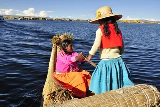 秘鲁，的喀喀湖，湖，更多，玻利维亚，南美洲