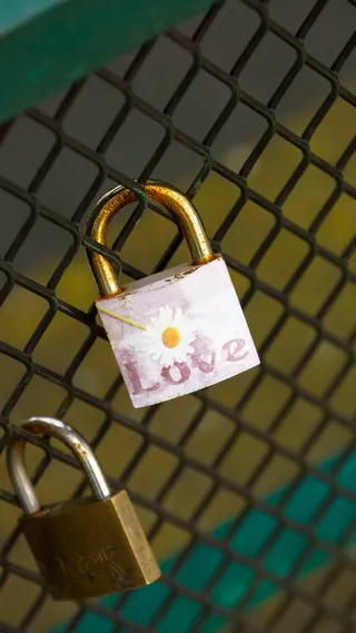 挂锁，爱，符号，锁，浪漫，桥，浪漫