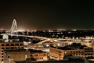 都市夜景,城市夜景,夜景摄影,建筑,港口码头,玛格丽特·亨特希尔桥