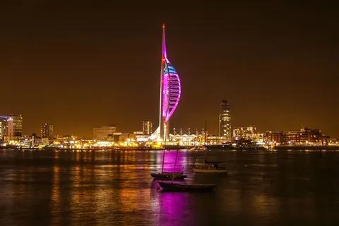 朴茨茅斯，夜晚，我们的邻居