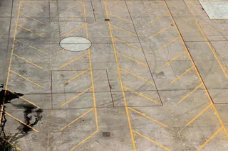 停车，马克，道路标记，公园，空，空间