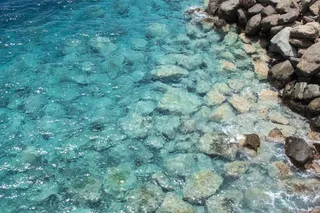 拉祖尔，海洋，岩石