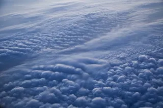 天空，天堂，空气，云，白