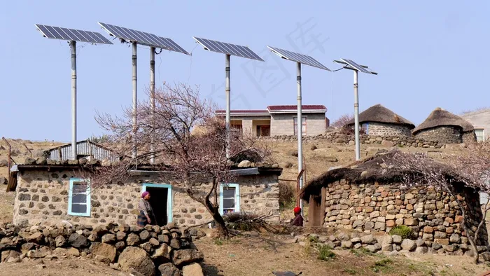 莱索托，伯格多夫，太阳能，朗达维尔斯