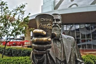 雕塑，博物馆，艺术，亚特兰大，可口可乐
