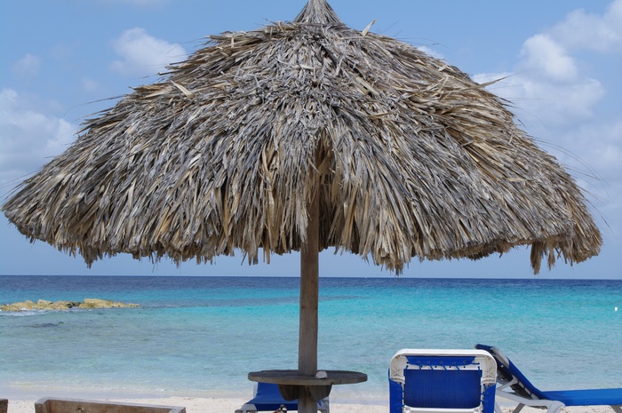 海滩，假期，夏天，海洋