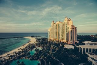 亚特兰蒂斯，巴哈马，岛，热带，假期，酒店