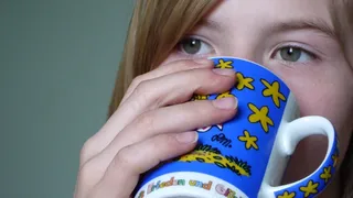 脸，饮料，早餐，杯，美味，美味，燕子