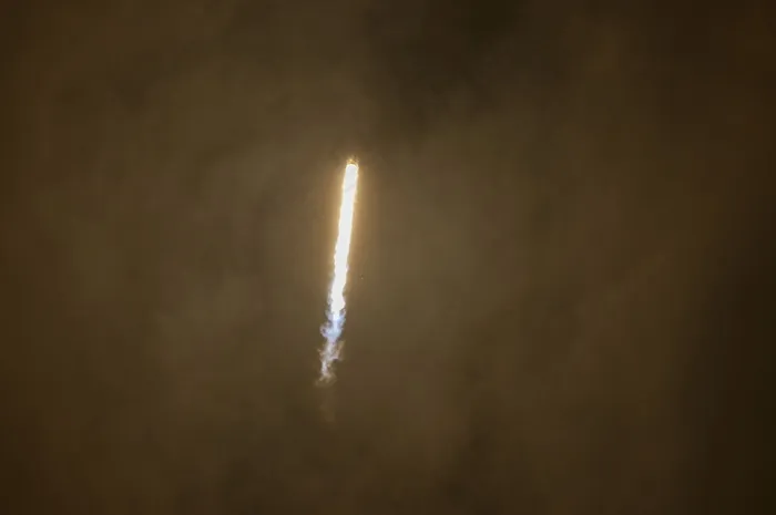 火箭发射，Spacex，升空，发射，火焰