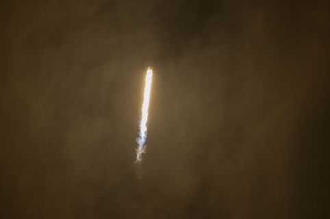 火箭发射，Spacex，升空，发射，火焰