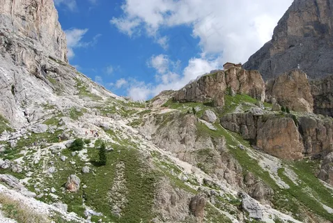 山,山,白云岩,意大利,徒步旅行,徒步旅行 山,山,白云岩,意大利,徒步旅行,徒步旅行