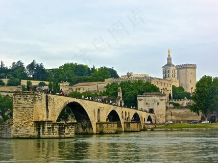 阿维尼翁桥，桥，中世纪，纪念碑，具有里程碑意义