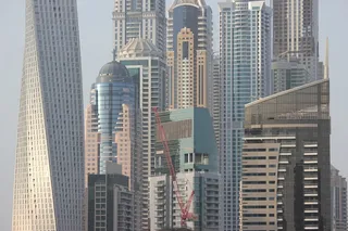 迪拜，大城市，摩天大楼