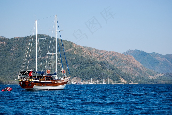 船舶，帆船，海上，假期，帆，假期，水