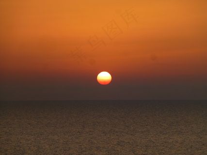 晨光，日出，海，日落，地平线，休息，沉默