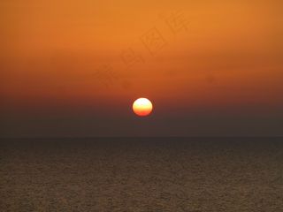晨光，日出，海，日落，地平线，休息，沉默