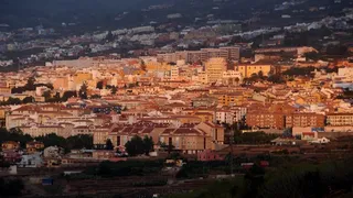 日落，余辉，Abendstimmung，房屋，城市，南