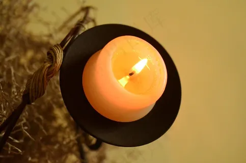 蜡烛，烛光，光，蜡，灯芯，火焰，来临