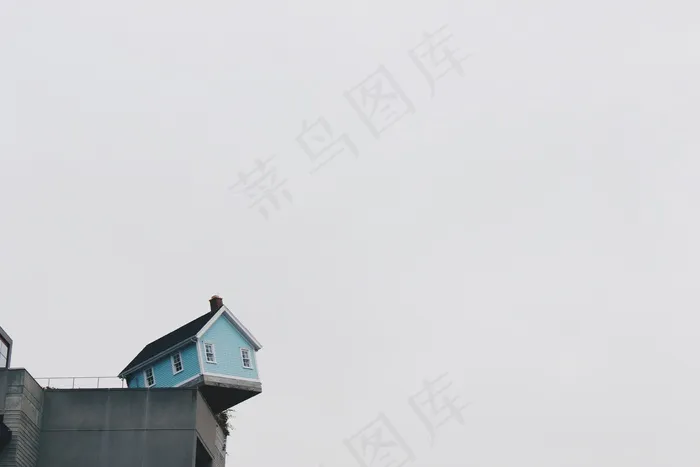 生活在边缘，家，房子，跷跷板，颤抖