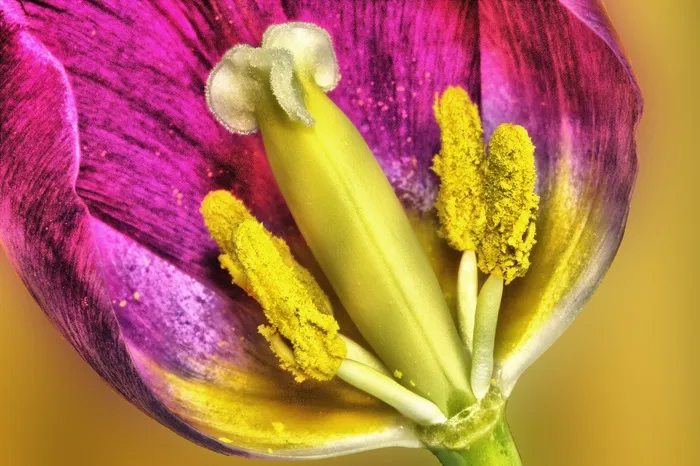 郁金香，花，Hdr，春天，花的，自然