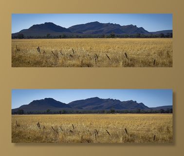 格兰屏，维多利亚，澳大利亚，山脉