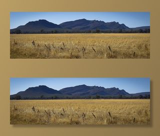 格兰屏，维多利亚，澳大利亚，山脉