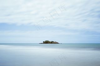 岛，水，天空，天堂，异国情调，蓝色，热带