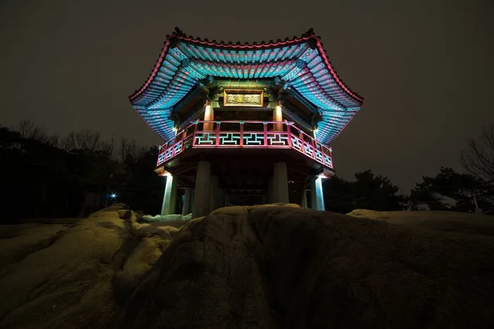 夜景，高句丽容，大韩民国