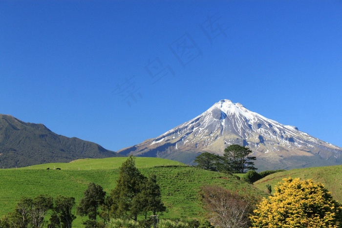 山，塔拉纳基山，塔拉纳基，风景，景观