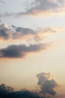 霞光,天空,卷积云,山峦,云雾,落日的天空 霞光,天空,卷积云,山峦,云雾,落日的天空