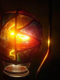 电力，光，颜色，明亮，灯笼，复古，老