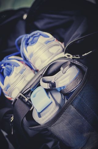 运动鞋，水壶，健身，运动，健身，健康