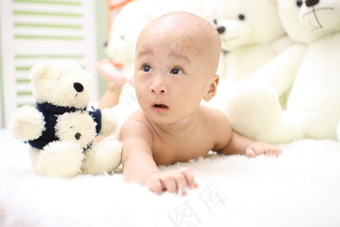 婴儿，可爱，儿童，说谎，可爱，年轻，哺乳