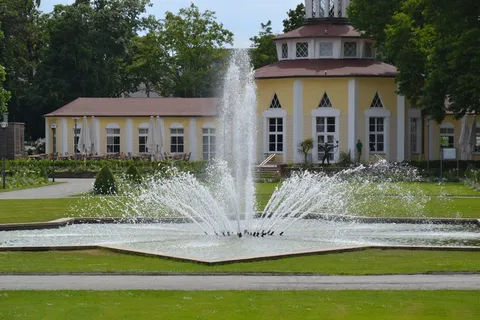 喷泉，公园，城市公园，喷泉