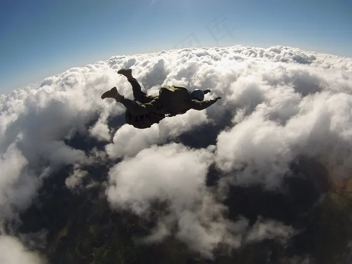 跳伞，跳伞，跳伞，跳跃，训练