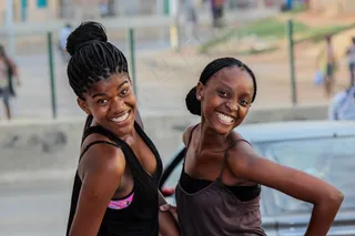 安哥拉，女人，女孩，年轻，黑色，非洲