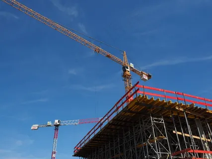 Baukran,场地,建筑工程,技术 Baukran,场地,建筑工程,技术