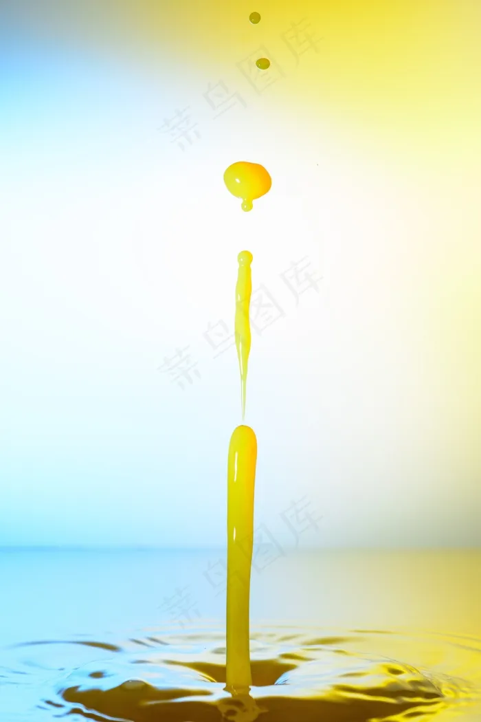 水，滴灌，高速，水滴，液体，注入