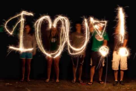 绘画，我爱你，烟火，写作，火花