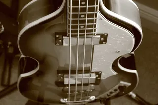 低音吉他，吉他，甲壳虫，低音，乐器，摇滚