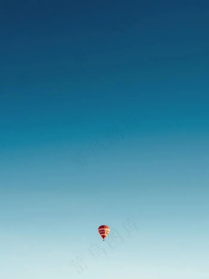 天空，气球，飞行，最小，旅行，旅游，夏天